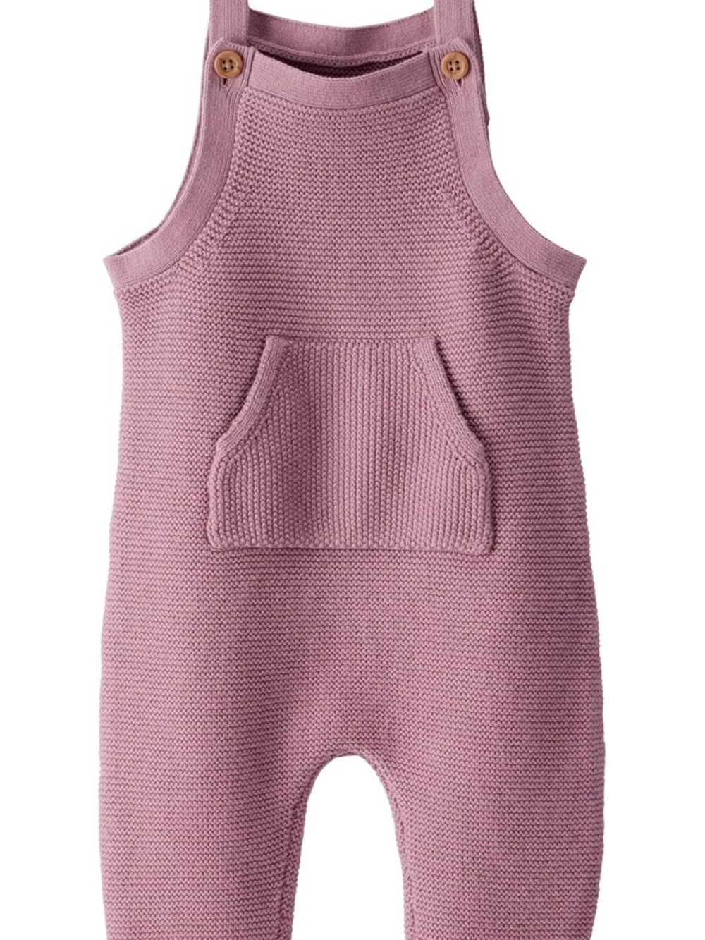 Little Planet by Carter's Purple Knit Overalls